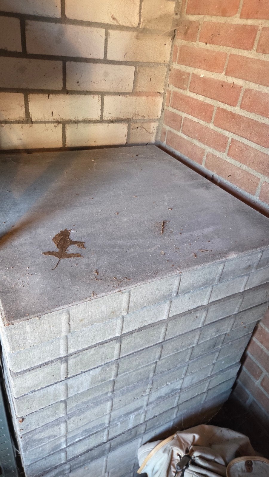 20 tuintegels grijs/antraciet 60x60x6cm - Gratis af te halen, Ophalen, Nieuw, 5 tot 10 m², Beton