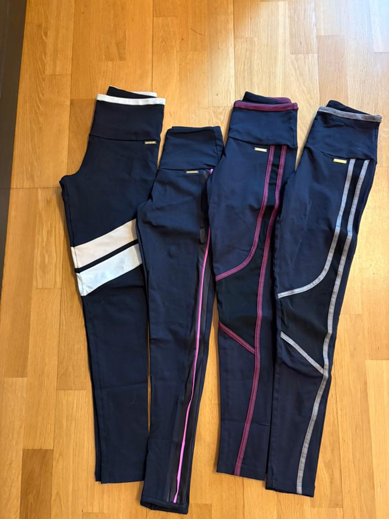 4 Deblon leggings in maat S, Zwart, Ophalen of Verzenden, Fitness of Aerobics, Maat 36 (S)