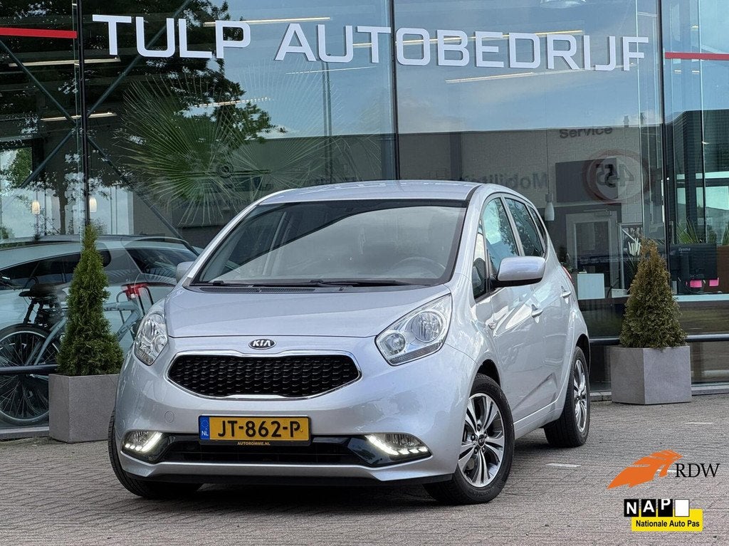 Kia Venga 1.4 CVVT DynamicPLusLine 2016 Navi Top staat, Auto's, Kia, Gebruikt, 4 cilinders, 1396 cc, 1153 kg