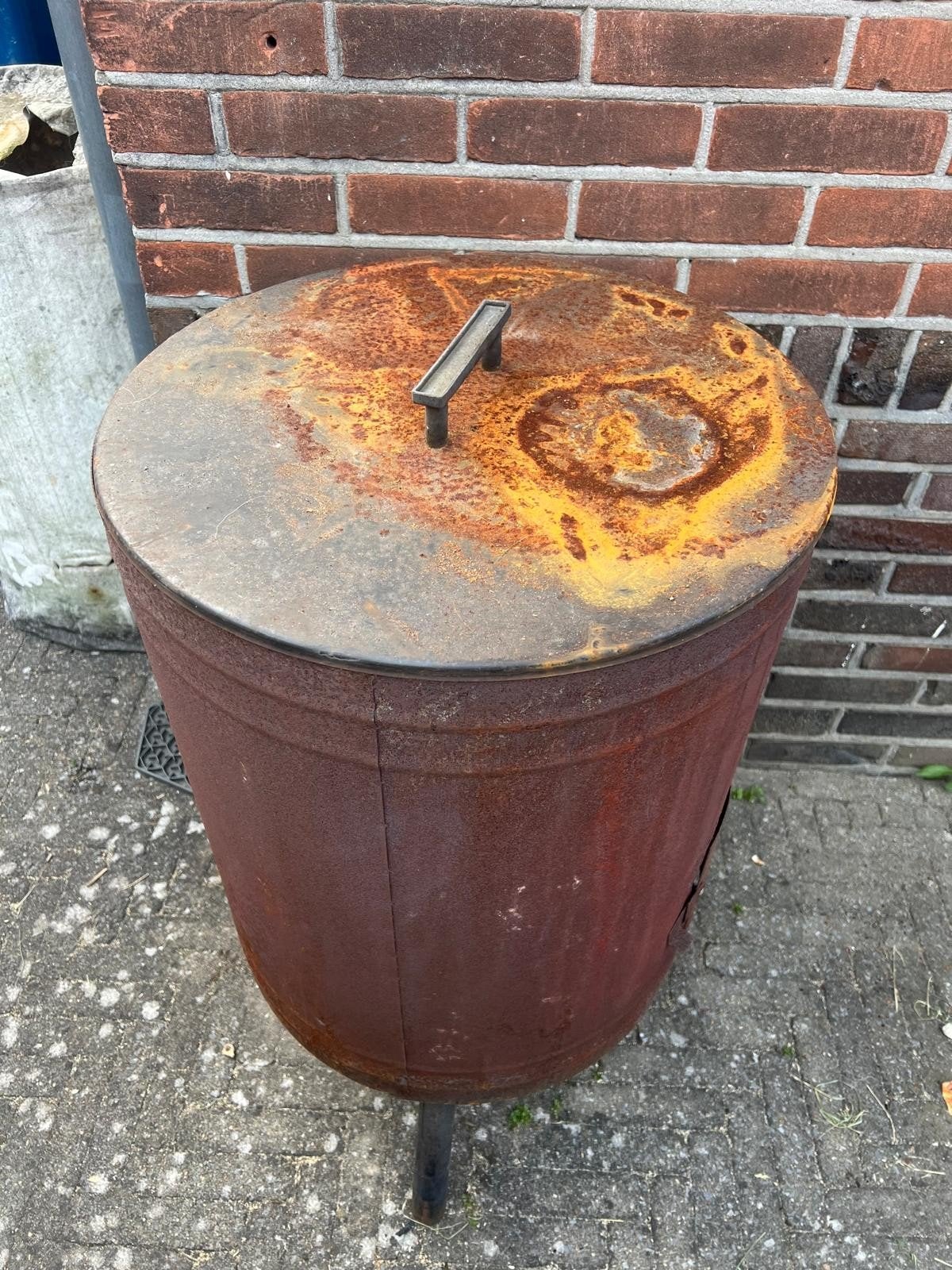 barbeceu/ vuurton, Tuin en Terras, Vuurkorven, Ophalen of Verzenden