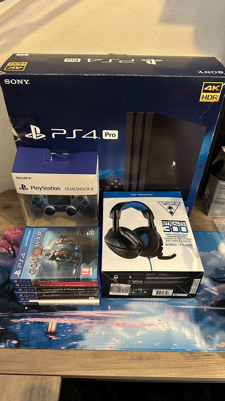 Playstation 4 Pro 1TB zie beschrijving!, Spelcomputers en Games, Spelcomputers | Sony PlayStation 4, Ophalen, Met games, Met 2 controllers