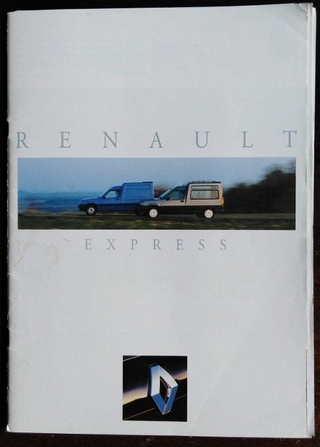 Folder - RENAULT Express - 1993, Ophalen, Gelezen, Renault