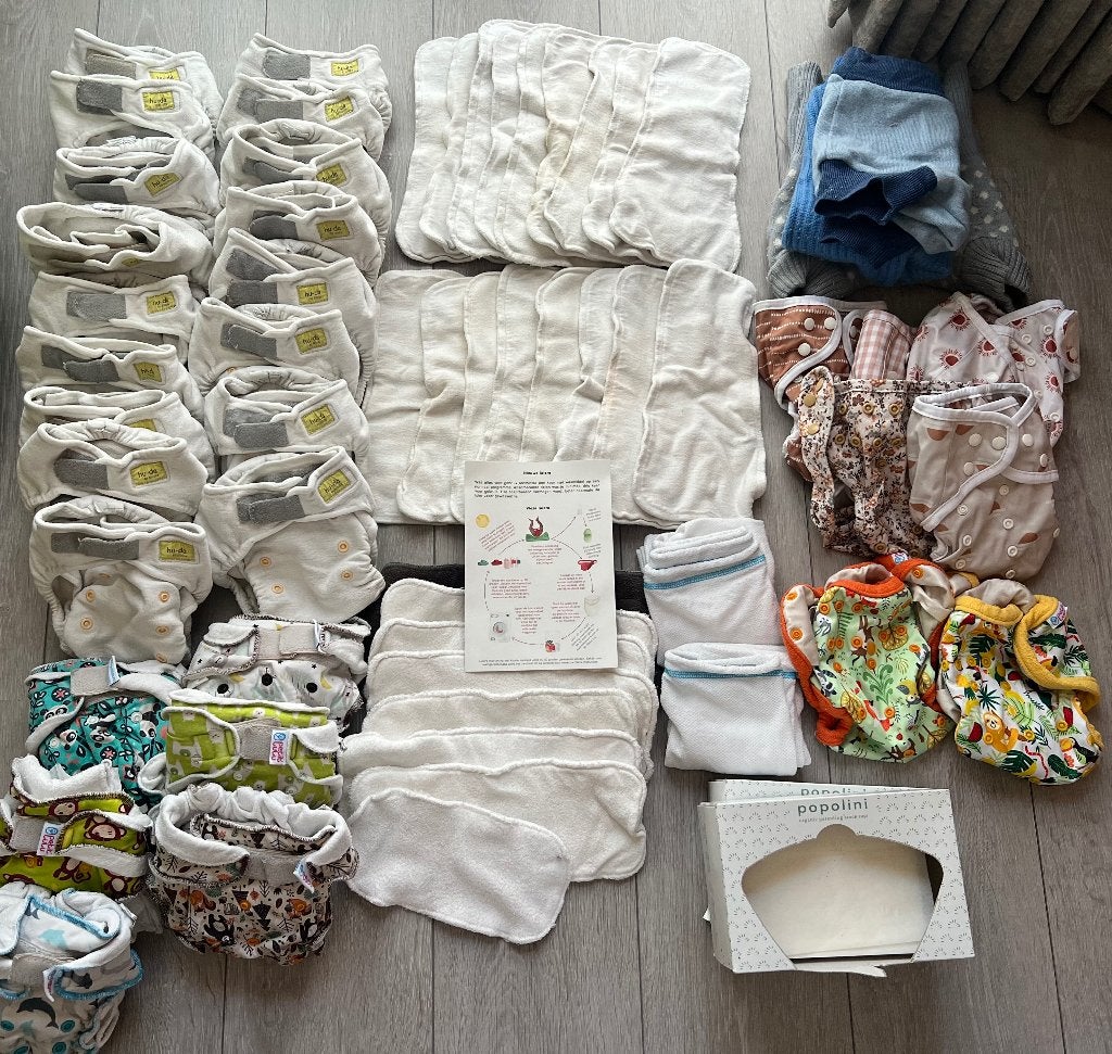 Wasbare luiers, Kinderen en Baby's, Ophalen, Gebruikt