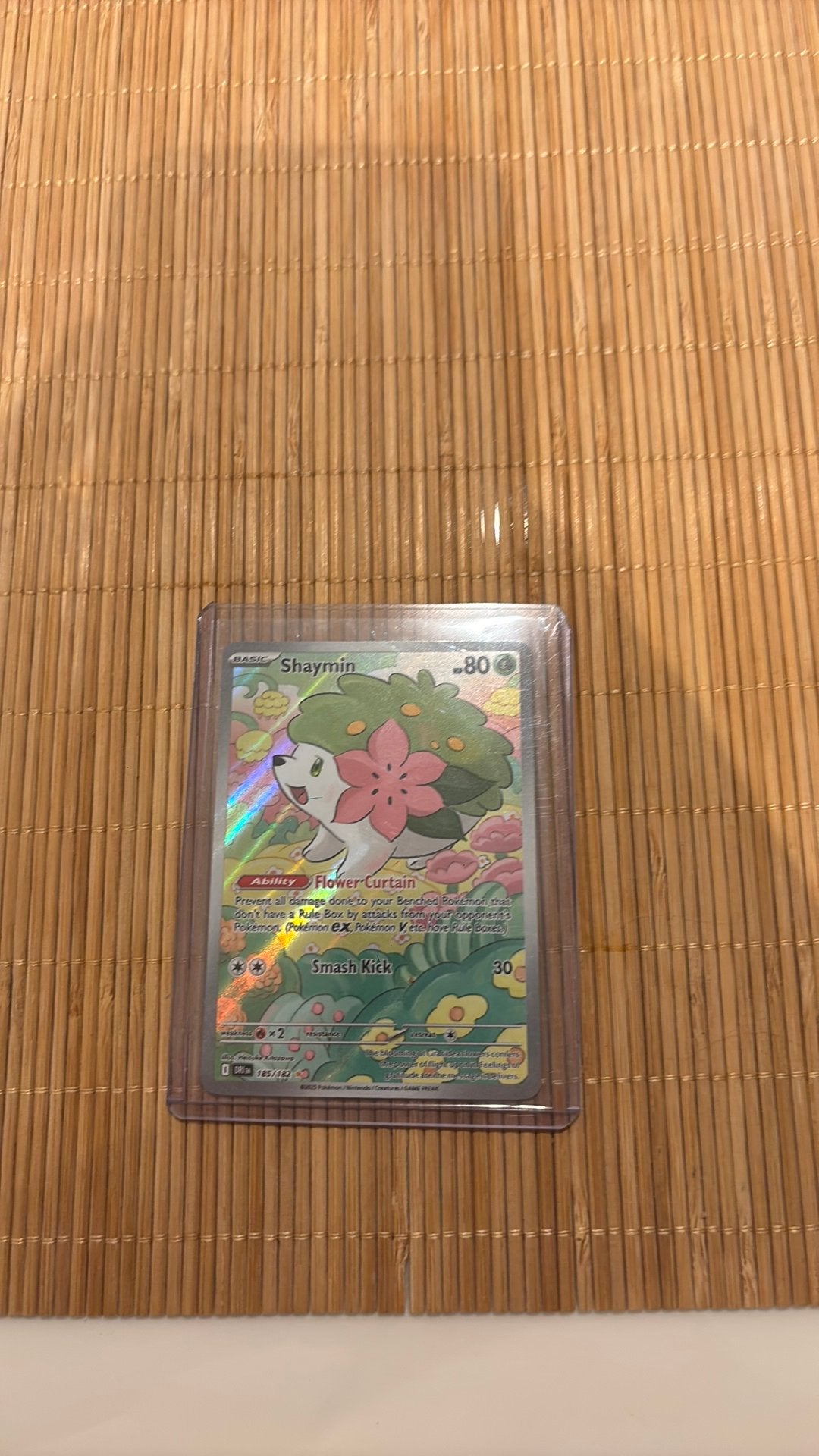 Pokemonkaart uit de set destined rivals., Ophalen, Zo goed als nieuw, Losse kaart, Foil
