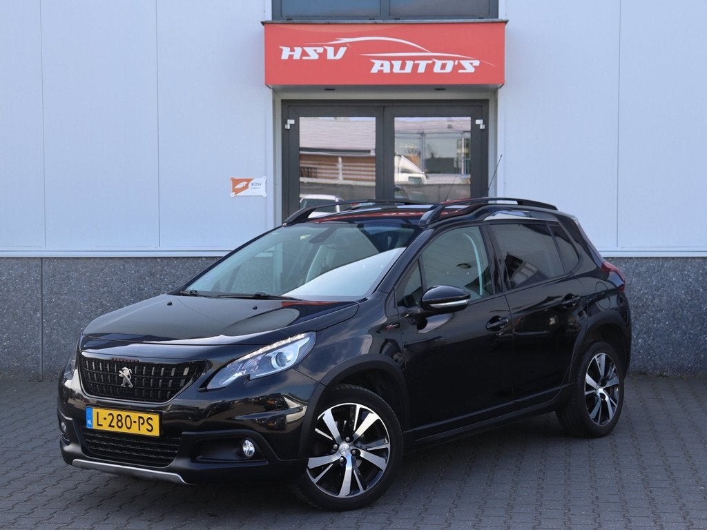 Peugeot 2008 1.2 PureTech GT-Line navi LM automaat, Auto's, Peugeot, Euro 6, 1199 cc, Parkeersensor, 610 kg