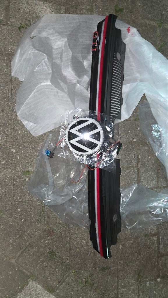 GTI Grill Full LED met Verlicht Embleem VW Golf 8 Nieuw!, Auto-onderdelen, Ophalen of Verzenden, Nieuw, Voor, Volkswagen