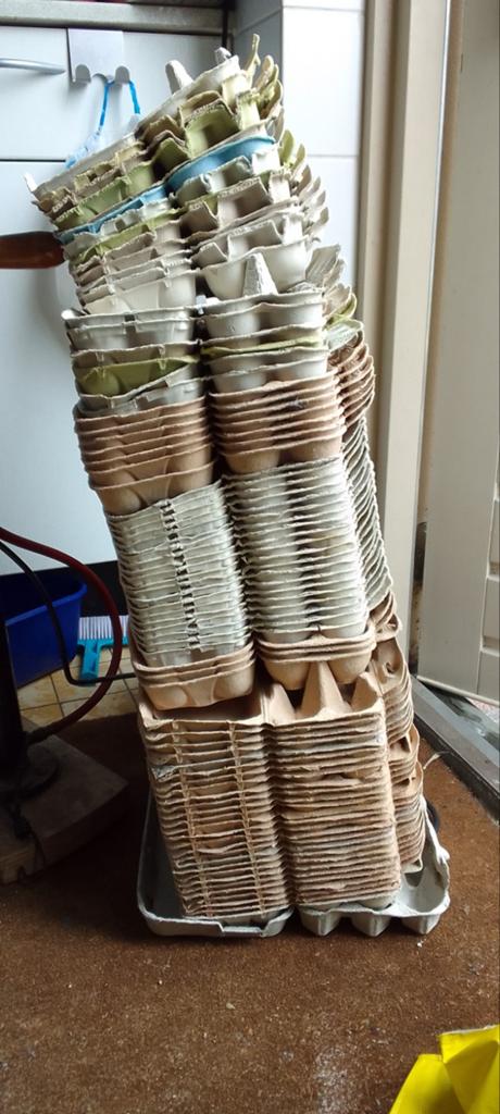 77 Eierdozen, Dieren en Toebehoren, Ophalen, Drinken en Voederen