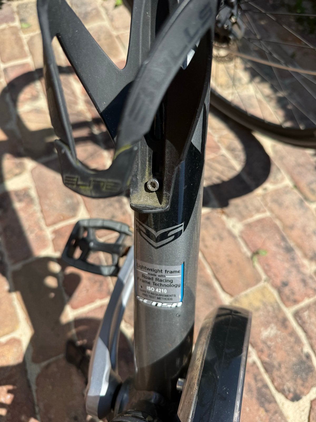 Sensa Superlite herenfiets - Lichtgewicht en Snel, 28 inch, Gebruikt, 15 tot 20 versnellingen, 57 tot 61 cm