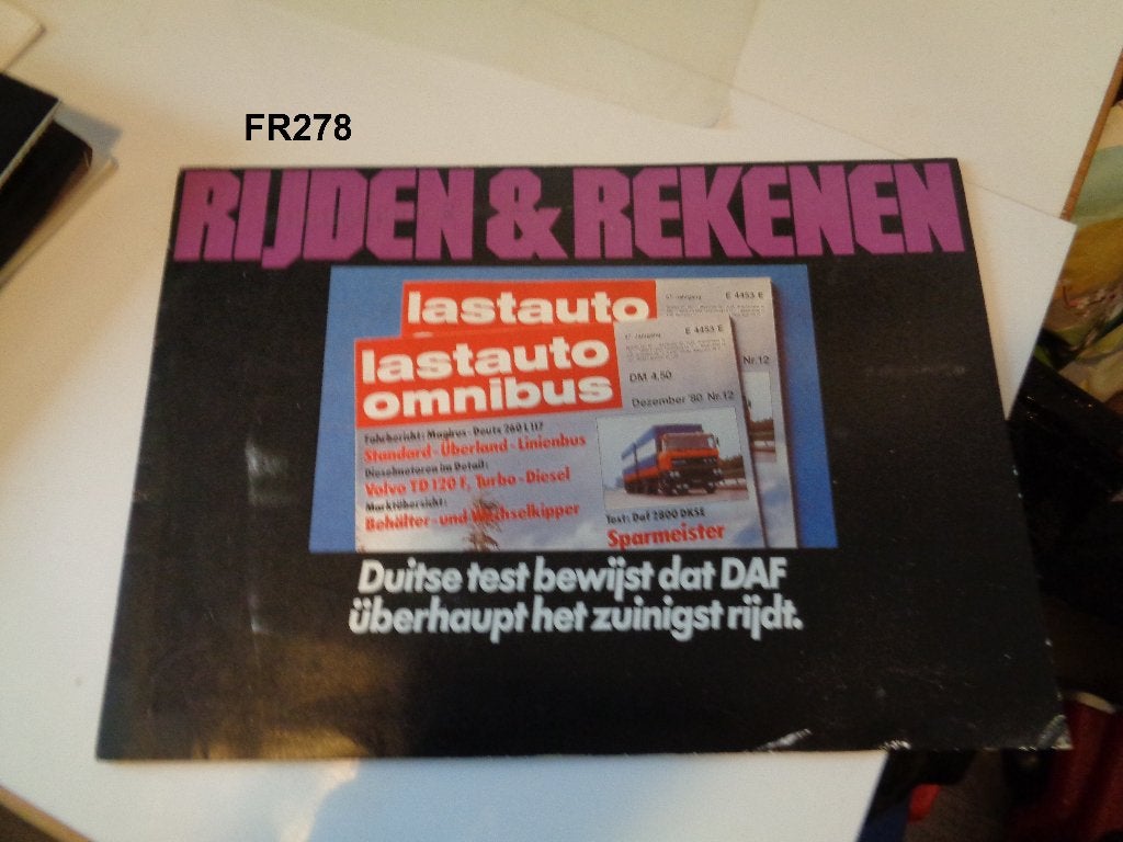daf rochure, Ophalen of Verzenden, Zo goed als nieuw, Overige merken