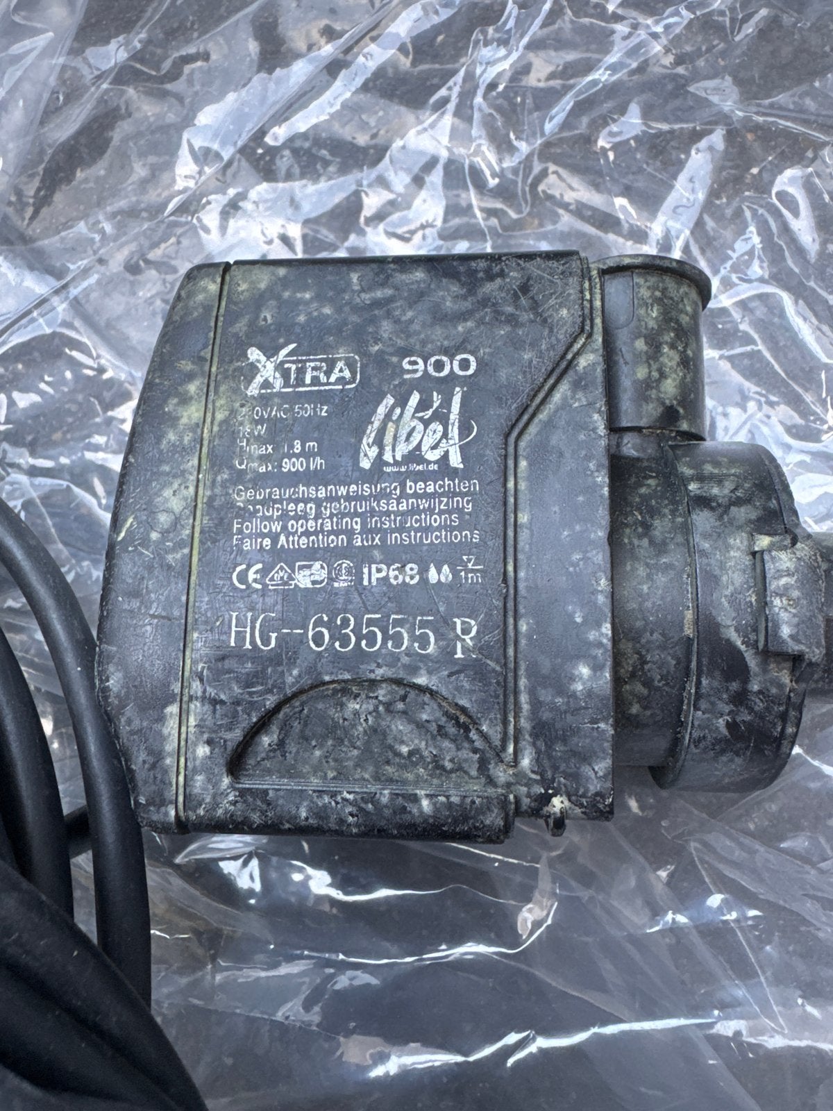 Libel XTRA 900 Dompelpomp - Gebruikt, Tuin en Terras, Waterpompen, Ophalen, Gebruikt, Elektrisch, Dompelpomp