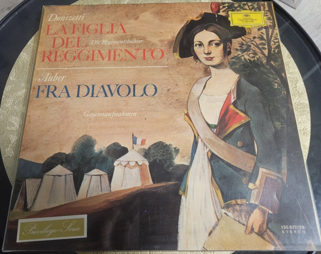 Donizetti – La Figlia del Reggimento / Auber – Fra Diavolo, Gebruikt, Opera of Operette, Ophalen of Verzenden, Romantiek