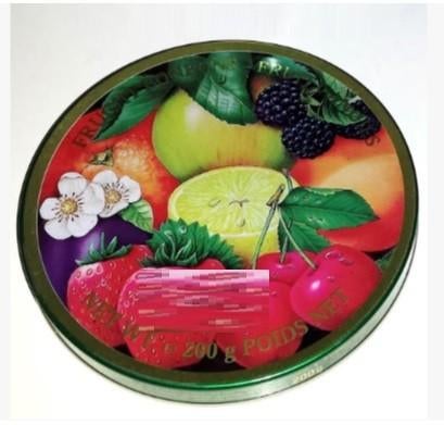 Blik SKY CANDY FRUIT CANDIES, Verzamelen, Blikken, Ophalen of Verzenden, Overige