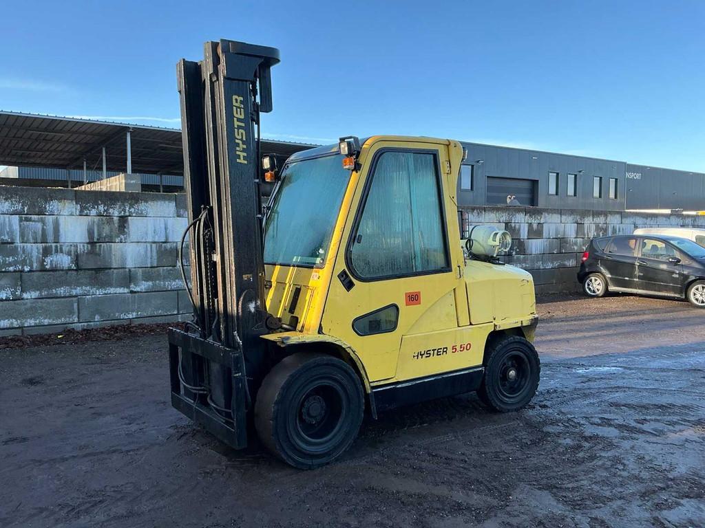 2004 Hyster H5.50XM Vorkheftruck, LPG, Heftruck, Hyster