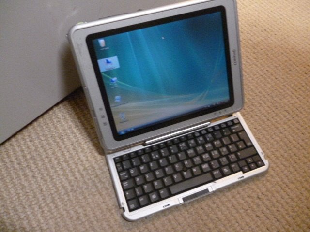 hp COMPAQ TC 1000 zgan zeer compleet, Computers en Software, Ophalen, Gebruikt, 10 inch of minder, Onbekend