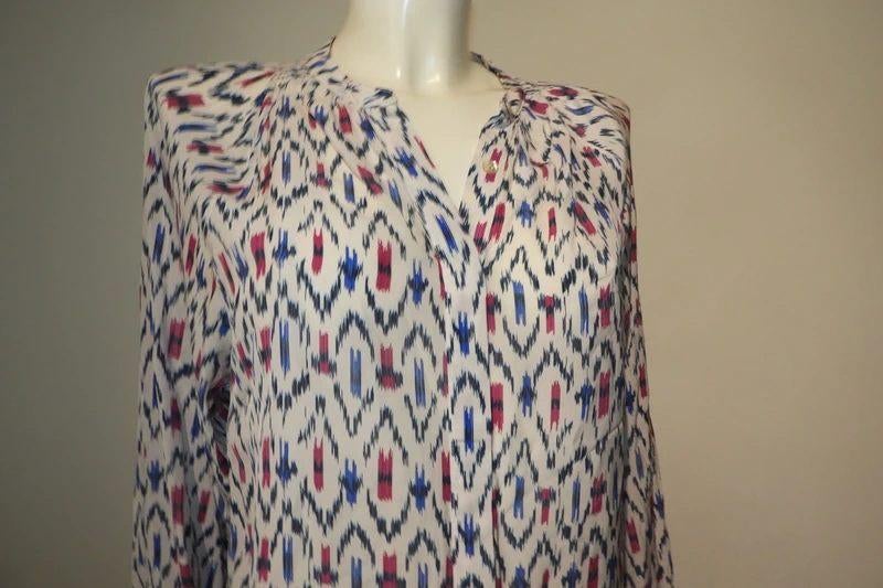Isabel Marant Etoile mooie blouse in kleurrijk printje M, Kleding | Dames, Blouses en Tunieken, Overige kleuren, Verzenden, Zo goed als nieuw