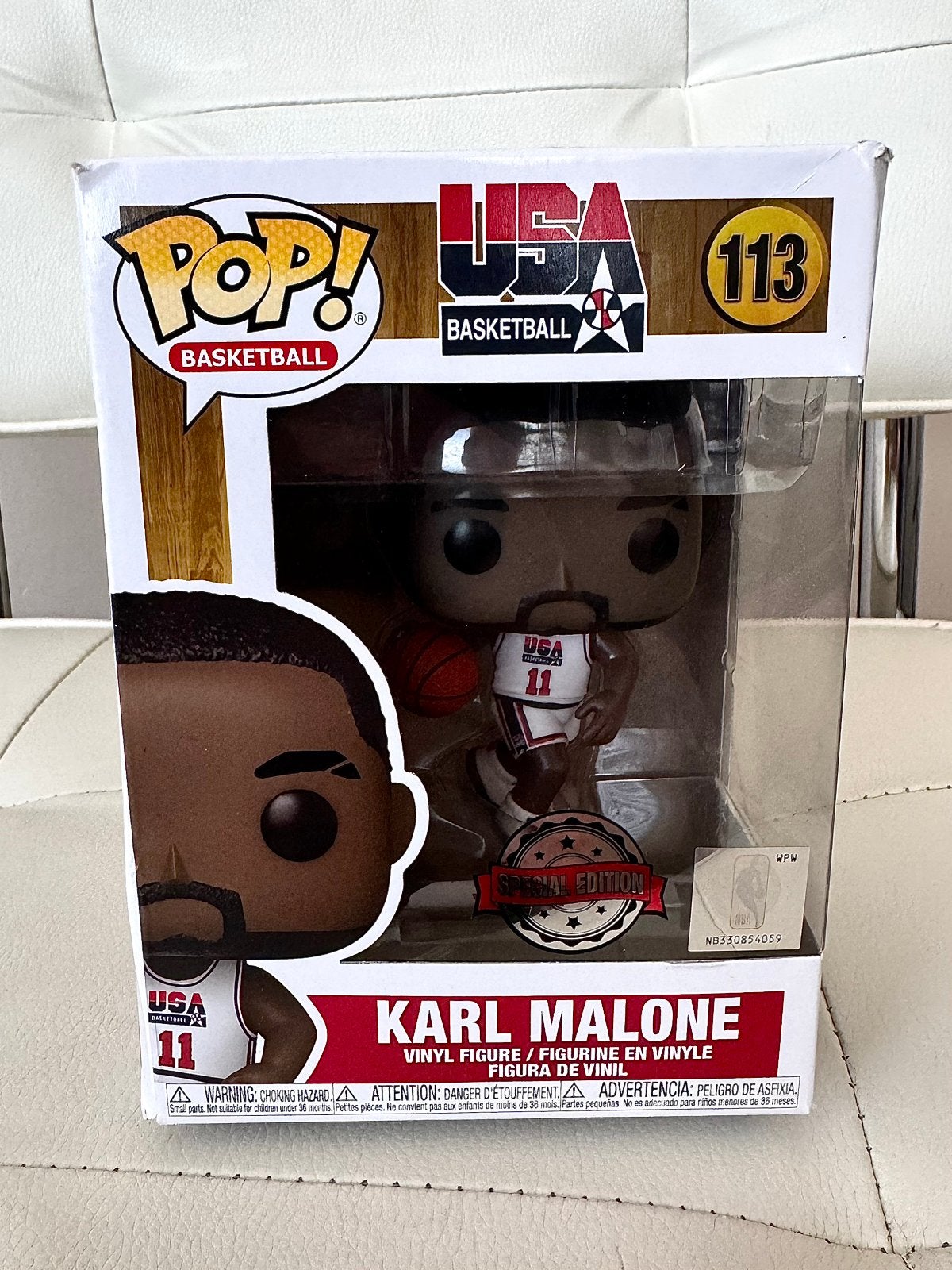 Funko Pop! Basketball #113 – Karl Malone (1992 Team USA), Verzenden, Nieuw
