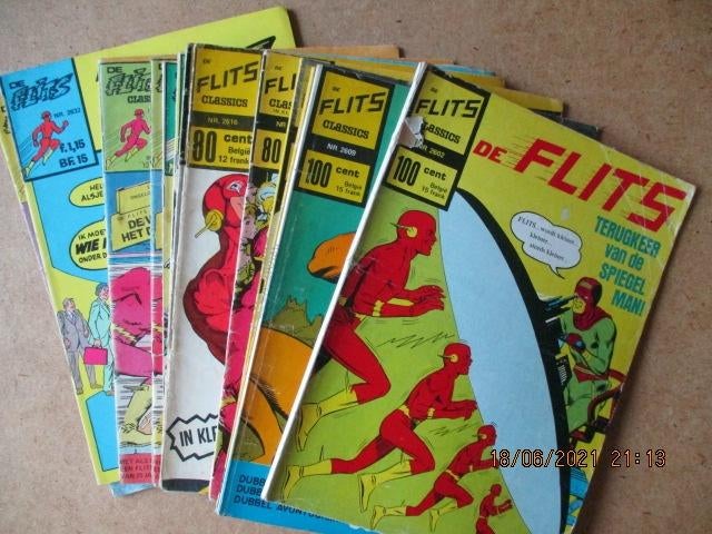 adv4439 de flits, Boeken, Strips | Comics, Eén comic, Ophalen, Gelezen, Overige gebieden