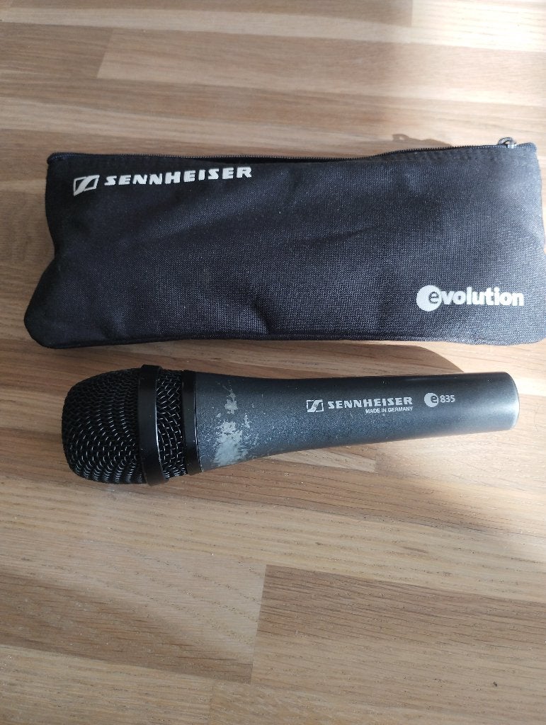 Sennheiser microfoon E 835, Muziek en Instrumenten, Ophalen, Gebruikt, Zangmicrofoon