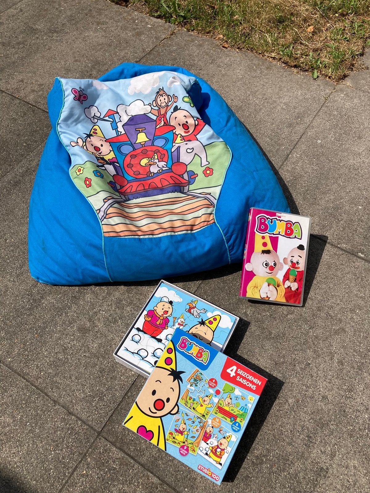 Bumba pakket; zitzak,  puzzels en dvd, Ophalen of Verzenden, 6 maanden tot 2 jaar