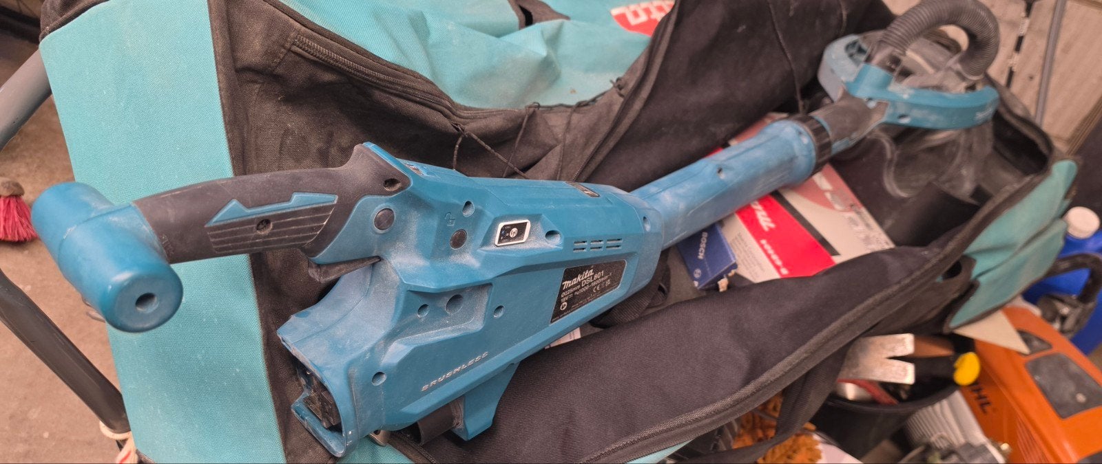 Makita DSL801 Accu Gipsplaatschuurmachine 18V, Doe-het-zelf en Verbouw, Ophalen of Verzenden, Gebruikt, Overige typen, Makita