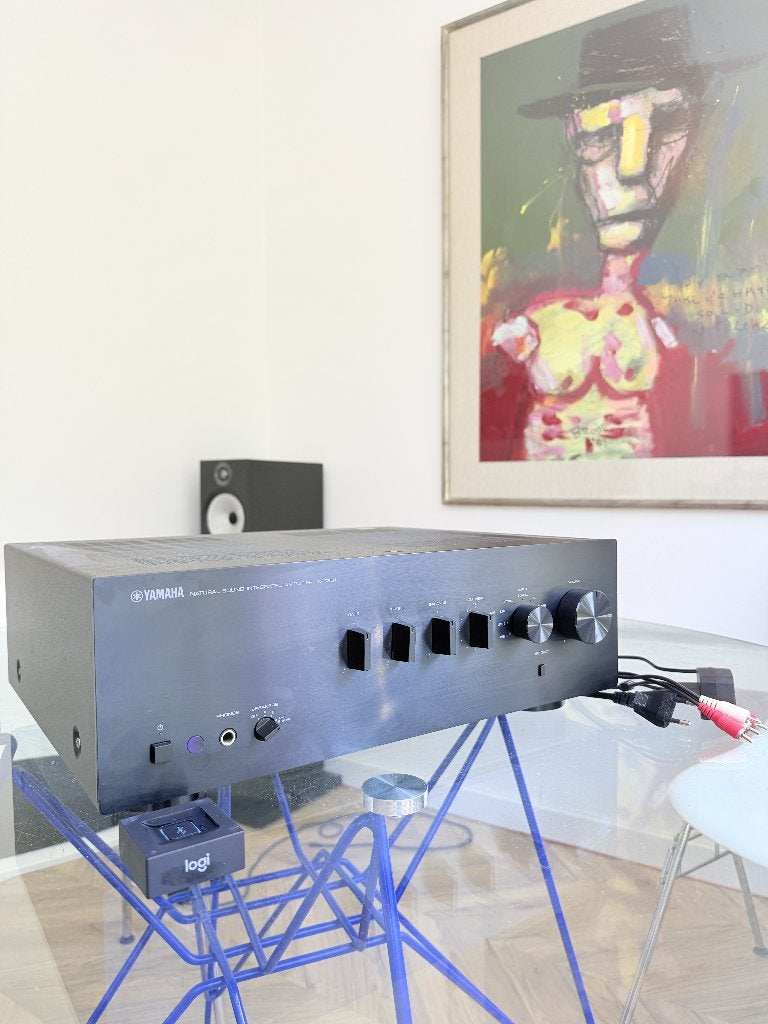 YAMAHA A-S301 Versterker + Bluetooth, Gebruikt, Yamaha, Ophalen of Verzenden, 60 tot 120 watt
