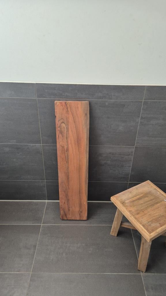Te koop massief acaciahouten plank, Doe-het-zelf en Verbouw, Hout en Planken, Ophalen, 25 tot 50 mm, Nieuw, Plank