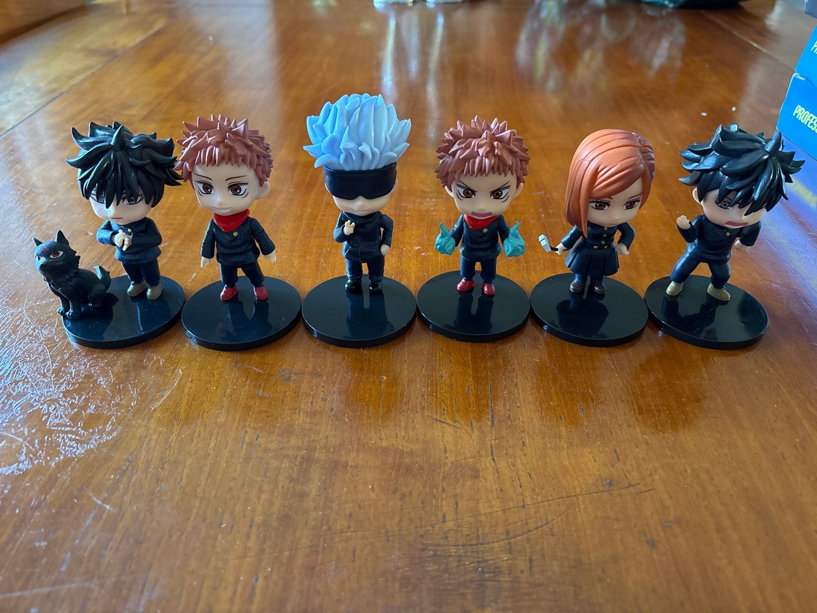 Jujutsu Kaisen Chibi Figuren Set - 6 Stuks, Verzamelen, Poppetjes en Figuurtjes, Ophalen of Verzenden, Nieuw