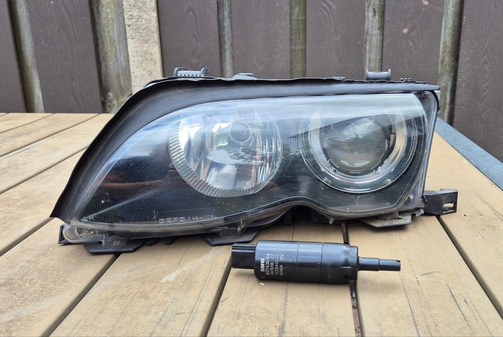 Xenon koplamp en pomp BMW 3serie E46, Auto-onderdelen, Ophalen of Verzenden, Gebruikt, BMW