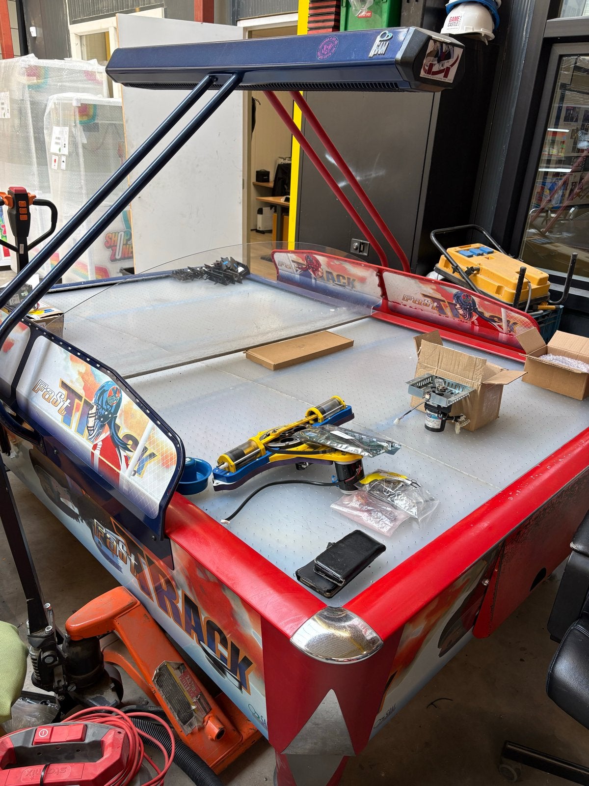 Airhockeytafel - Arcade Spel voor Thuis of Commercieel Gebru, Ophalen, Gebruikt