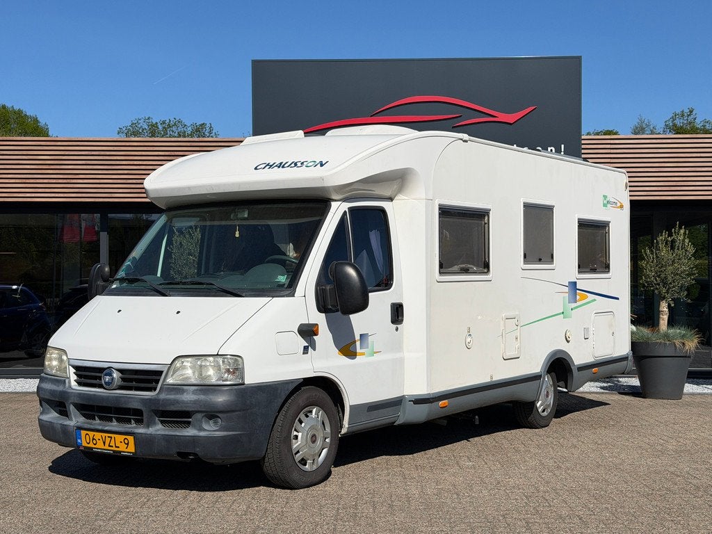 Fiat Trigano Camper 2 losse Bedden 2x Airco (bj 2006), Buscamper of Camperbus, Bedrijf, Diesel, Fiat