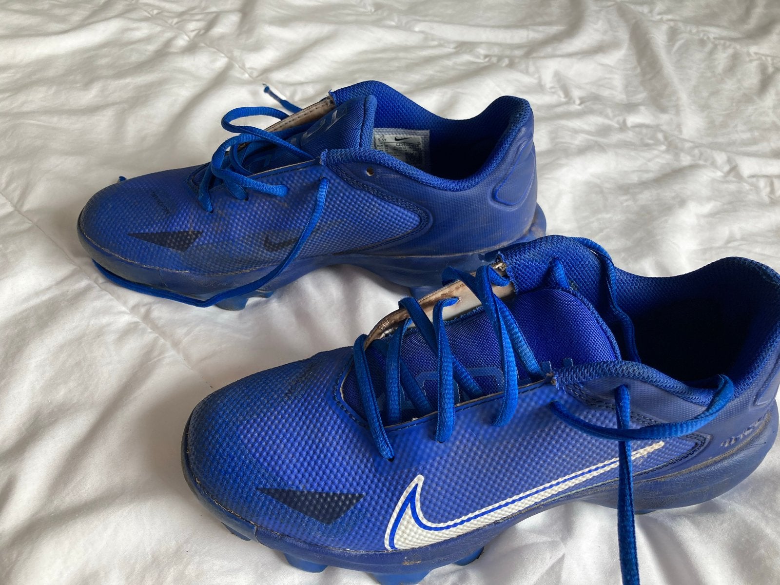 Mt.38 Nike Force Trout 8 Pro Royal Blue Honkbalschoenen, Ophalen of Verzenden, Zo goed als nieuw, Schoenen
