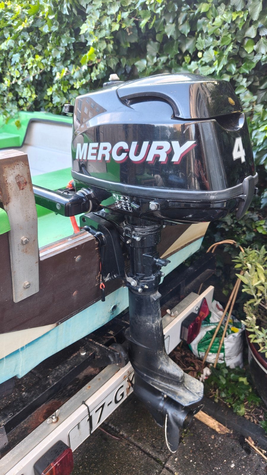 Mercury 6pk 4 takt Kortstaart, Ophalen, Zo goed als nieuw