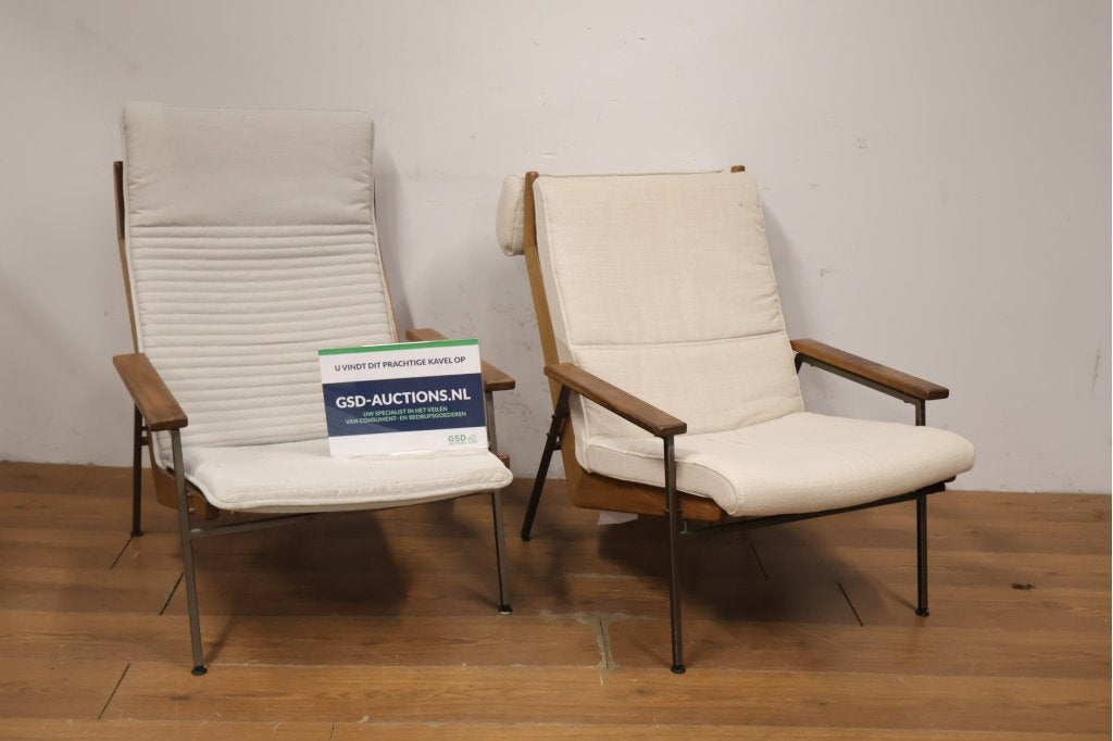 Set van 2 Rob Parry 'Lotus' fauteuils, model 1611, Huis en Inrichting, Ophalen of Verzenden, Niet ingevuld, Niet ingevuld, Niet ingevuld