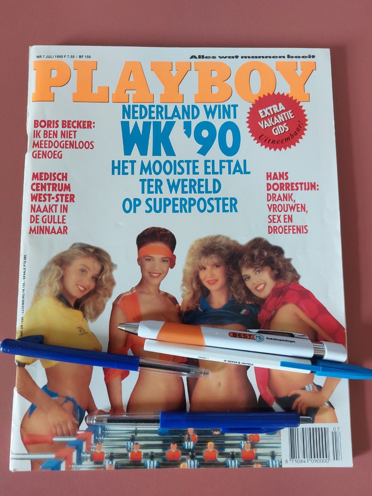 Playboy nr 7 jullie 1990,  Vintage., Ophalen of Verzenden, Gelezen