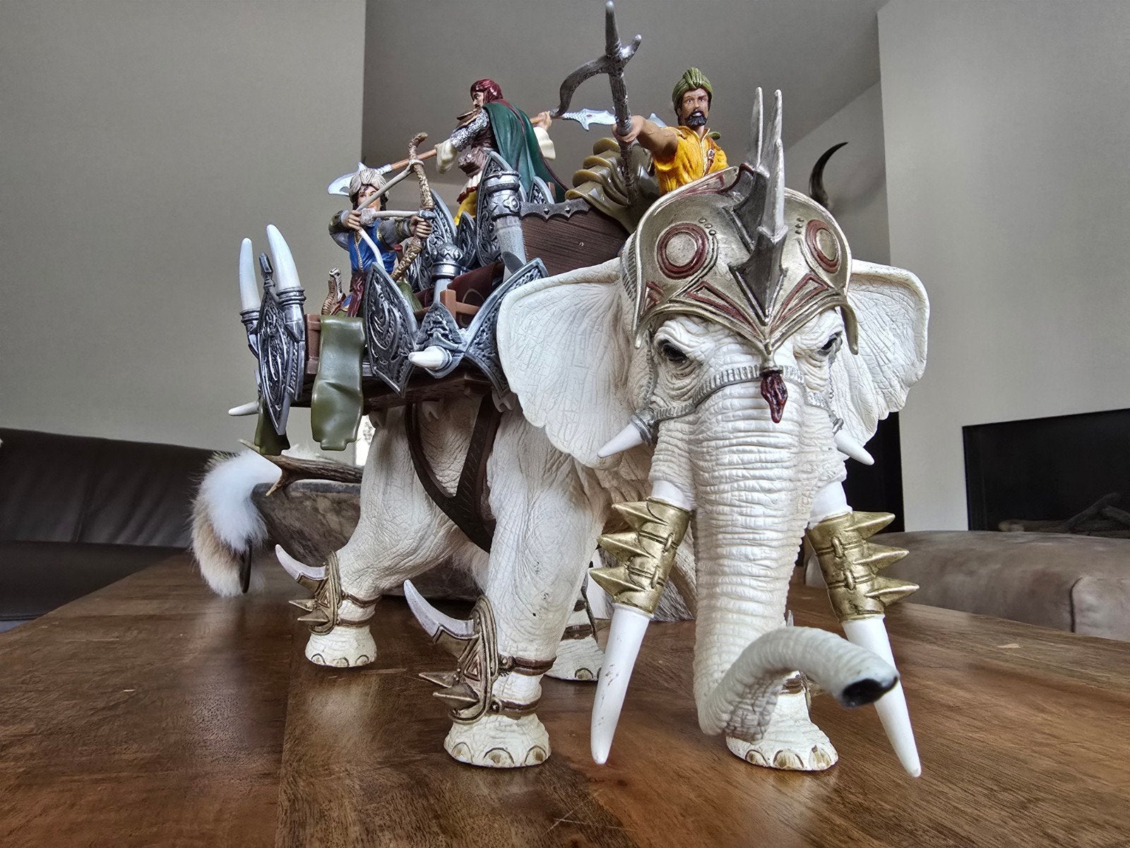 schleich paarden olifant, Ophalen of Verzenden, Zo goed als nieuw, Paard, Beeldje of Figuurtje