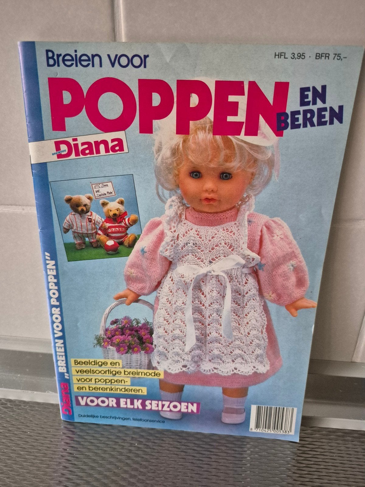 BREIEN VOOR POPPEN BEREN BOEK, Ophalen, Breien, Patroon of Boek