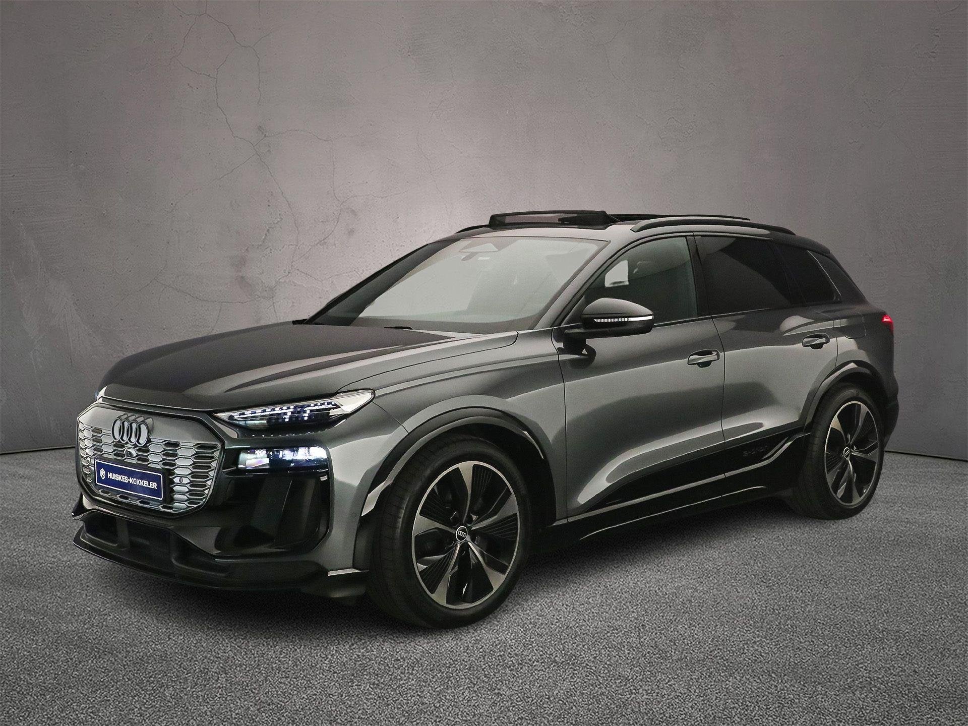 Audi SQ6 e-tron quattro 100 kWh | Panorama Dak | Apple/Andro, Auto's, Parkeerassistent, Gebruikt, 2325 kg, Leder