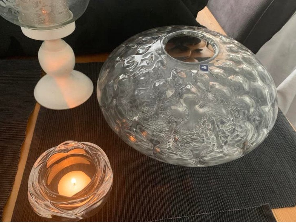 Allerlei lux glaswerk- vaas Leonardo enz, Huis en Inrichting, Woonaccessoires | Vazen, Ophalen, Overige kleuren, Minder dan 50 cm