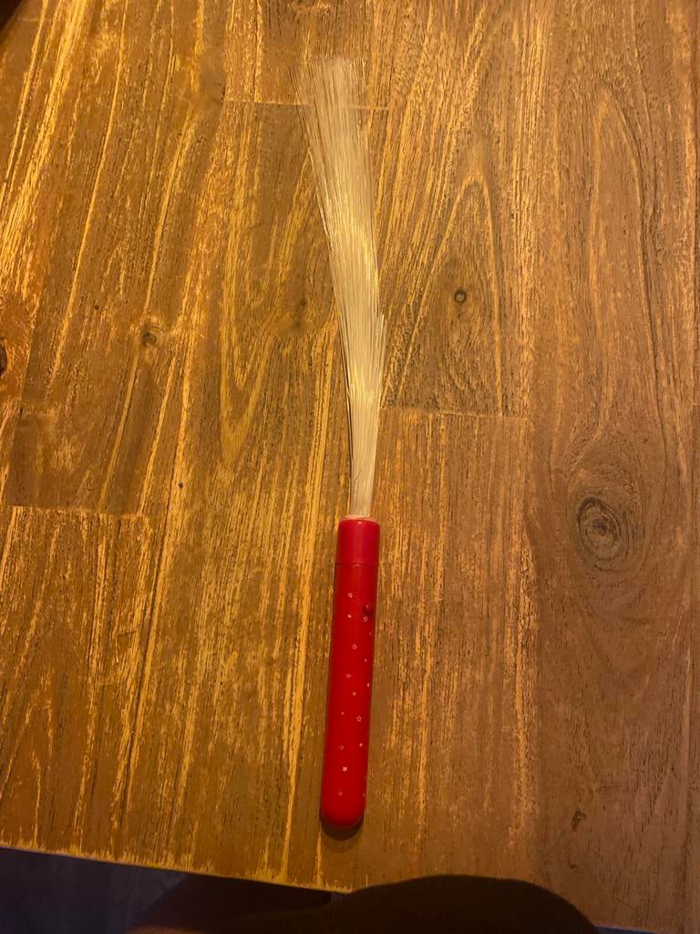 LED Lichtgevende Fiber Optic Stick - Feestartikel, Ophalen of Verzenden, Zo goed als nieuw, Feestartikel, Valentijn of Romantisch
