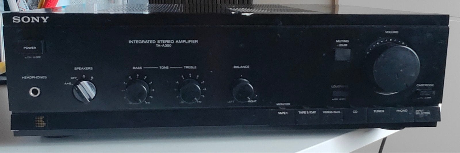 Sony TA-A300 Stereo Versterker, Ophalen of Verzenden, Gebruikt, Stereo, Sony