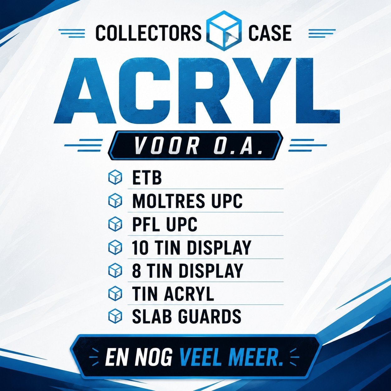 Diverse Acryl voor TCG!, Ophalen, Nieuw, Boosterbox
