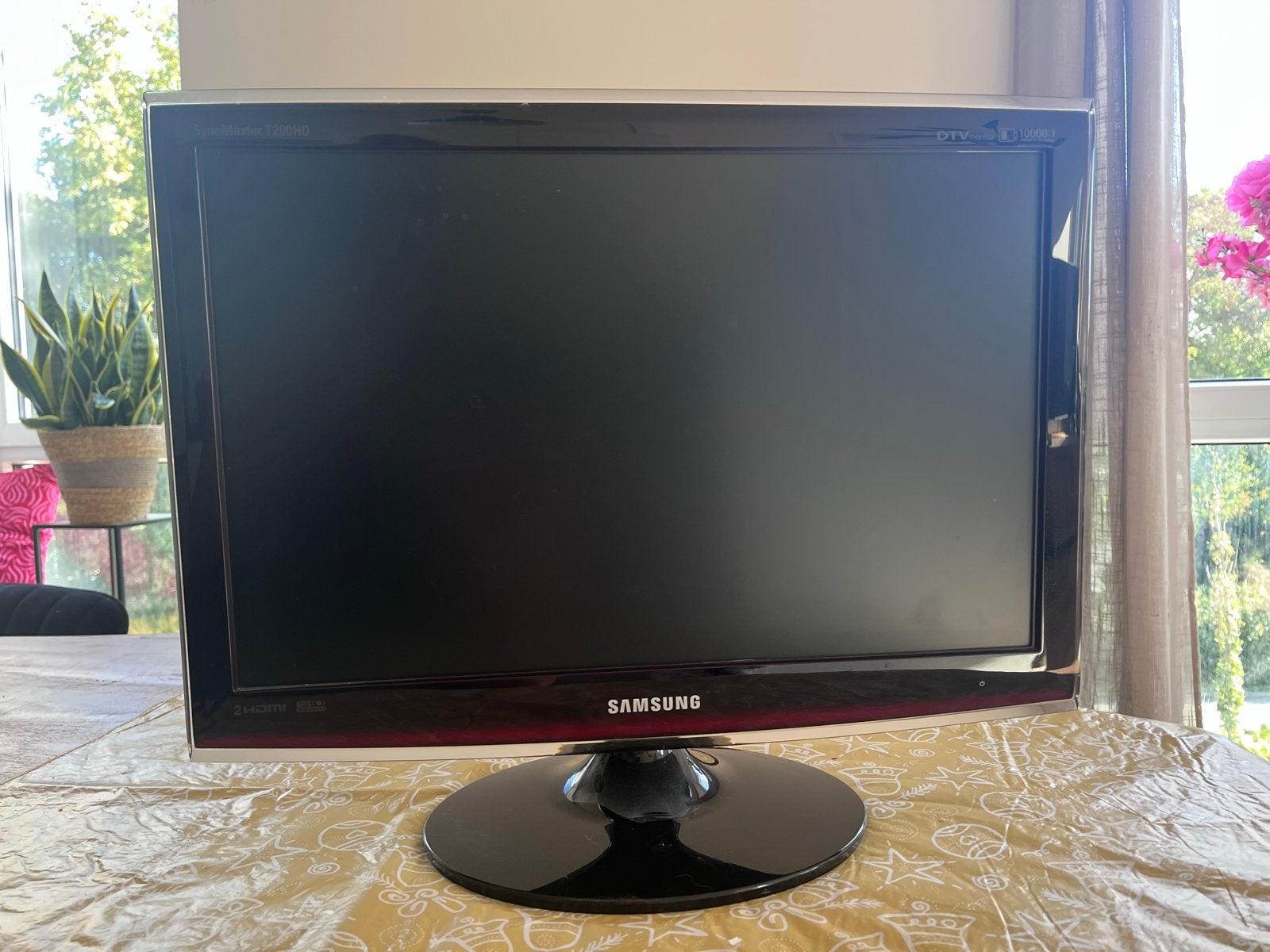 Samsung SyncMaster T200HD Monitor - Zonder stroomkabel, Ophalen, Gebruikt, Full HD, DVI