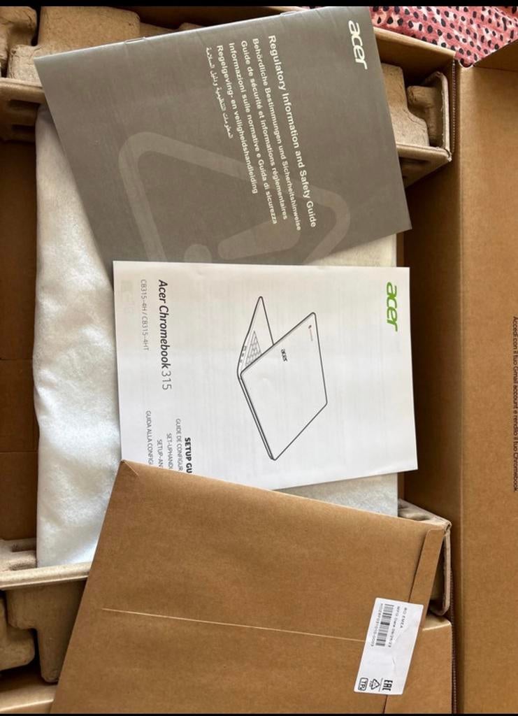 Acer Chromebook 315 - nieuw in doos, Computers en Software, Chromebooks, Ophalen, 4 GB of minder, 15 inch, Qwerty