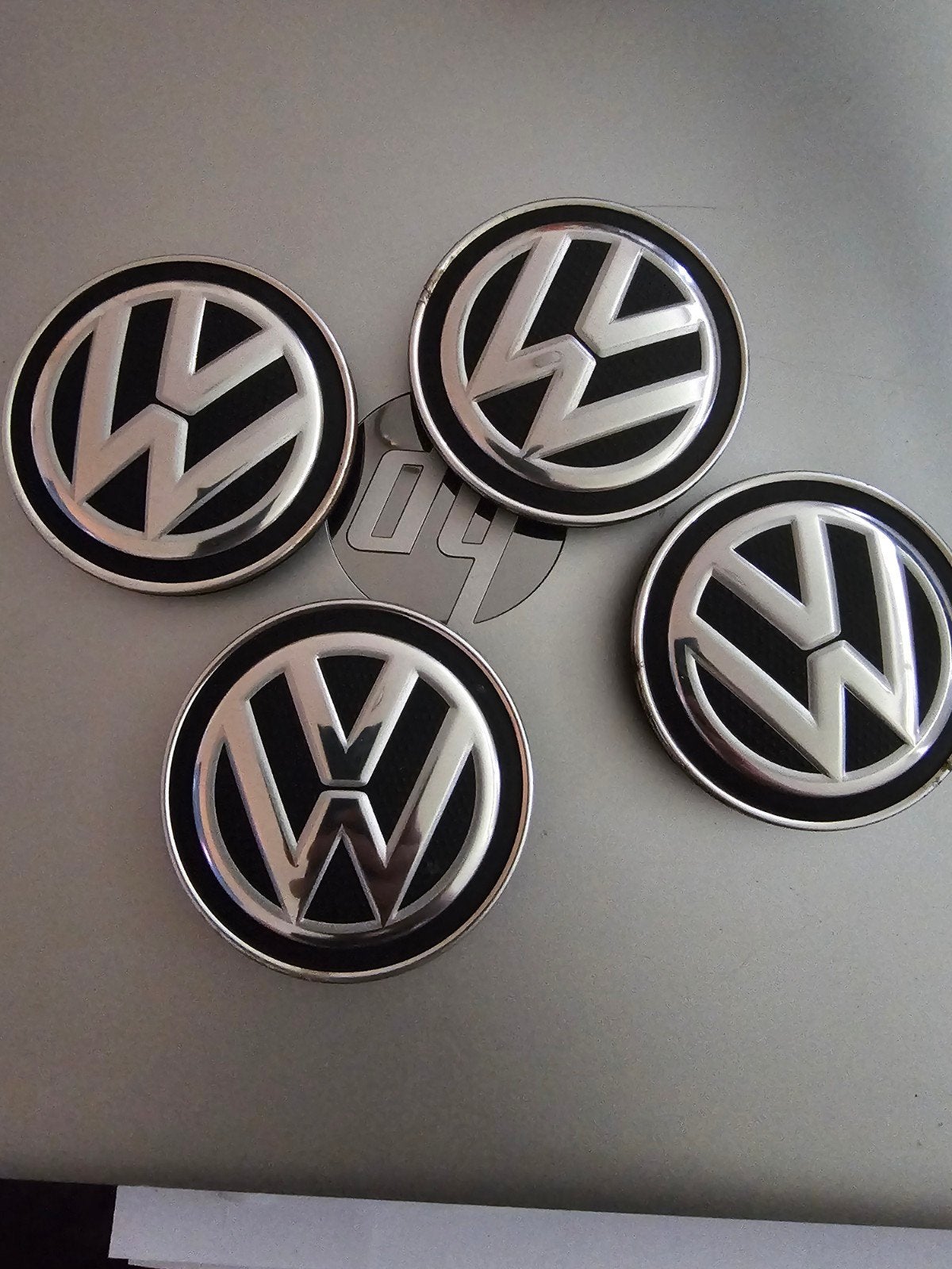 VW Transporter Naafdoppen 65mm - Set van 4, Ophalen of Verzenden