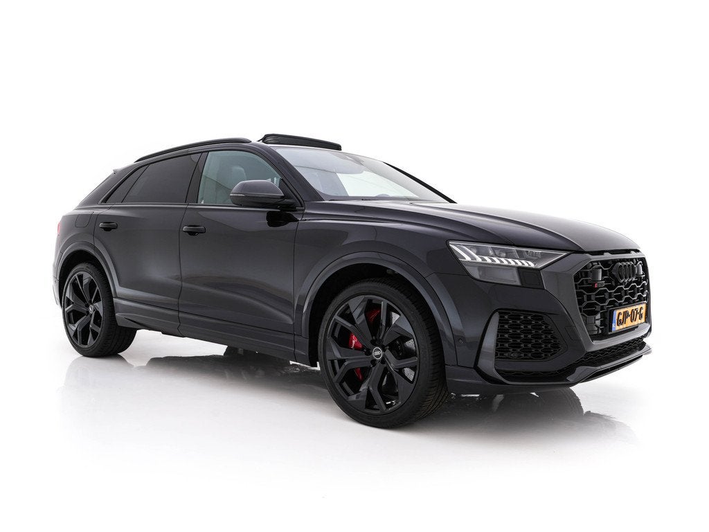 Audi RS Q8 4.0 TFSI Quattro * PANO | MILLTEK-EXHAUST | CERAM, Auto's, Audi, Bedrijf, Te koop, RSQ8, 360° camera, 4x4, ABS, Achteruitrijcamera
