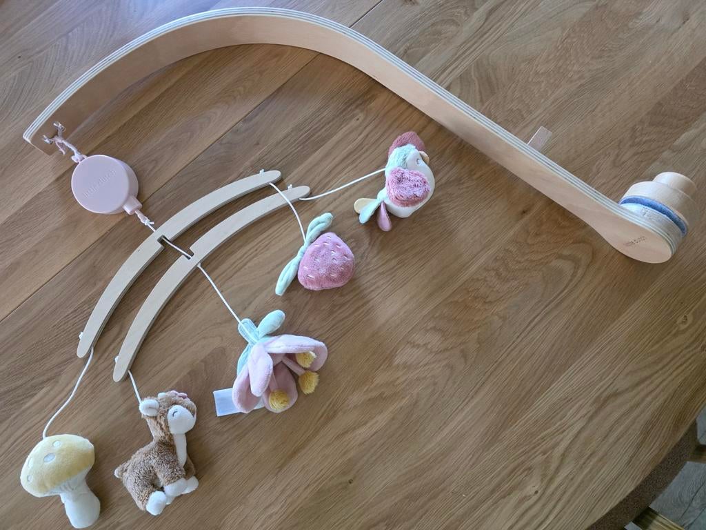 Little Dutch Muziekmobiel - Bosdieren, Ophalen of Verzenden, Zo goed als nieuw, Mobiel, Met geluid
