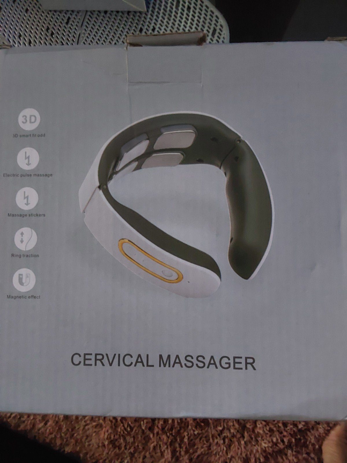 Nieuwe Cervicale Nek Massager - Elektrische Puls, Ophalen of Verzenden