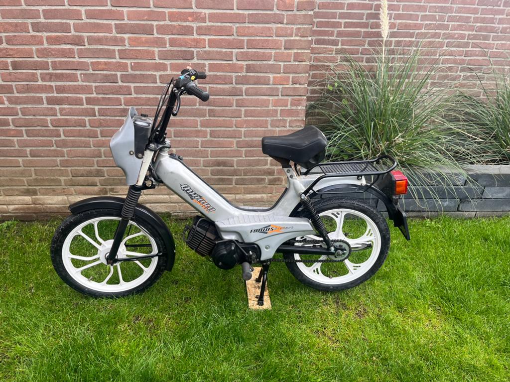 Tomos electrische start blauw kenteken, Ophalen, Gebruikt