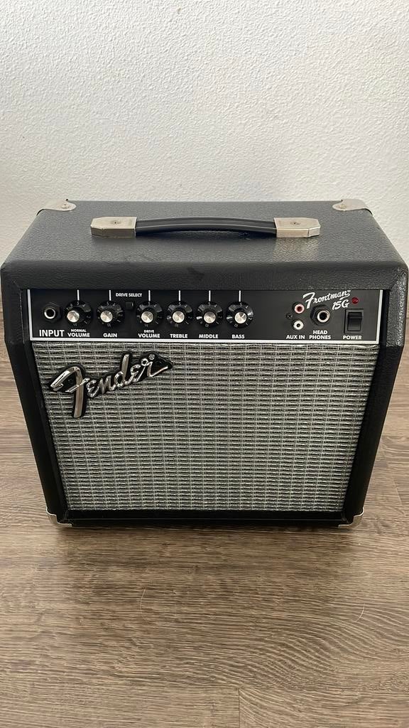 Fender Frontman 15G gitaarversterker, Ophalen, Gebruikt, Gitaar, Minder dan 50 watt