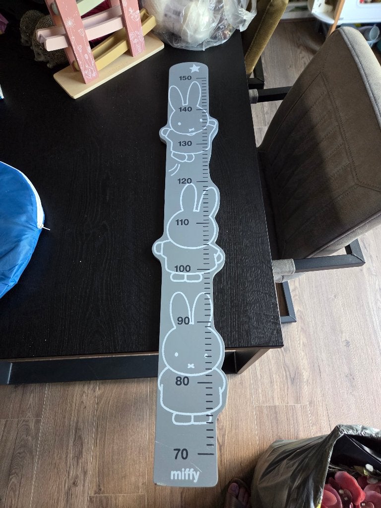 Nijntje decoratie, Grijs, Ophalen, Zo goed als nieuw, Wanddecoratie